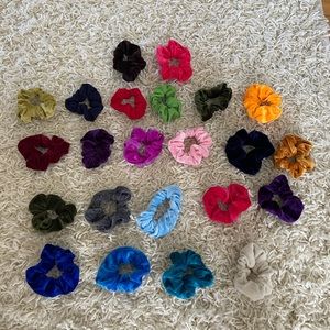 -23 Scrunchies -Soft and Fluffy -Durable